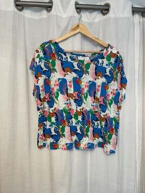 C.C California Women's Linen Blend Multicolor